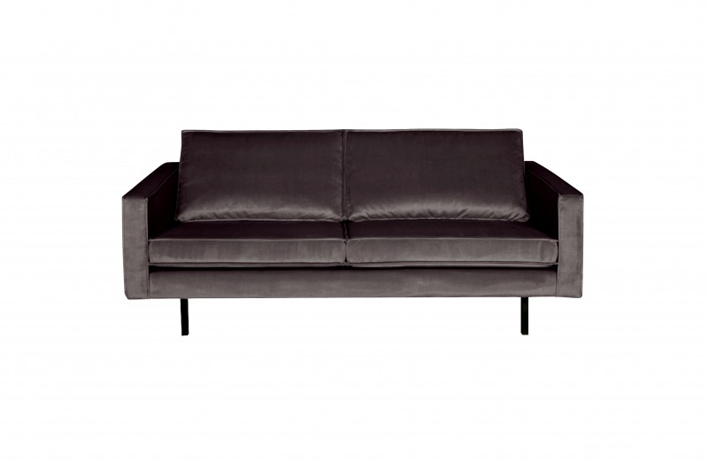 BERLIN SOFA VELVET ANTRACIT 190 - CONTEMPORARY SOFA